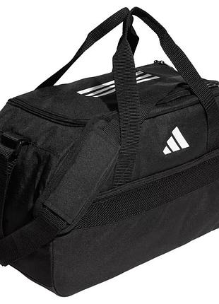 Чорна спортивна сумка адідас для тренувань adidas tiro duffel 32 л. чоловіча, жіноча сумка для спортзала
