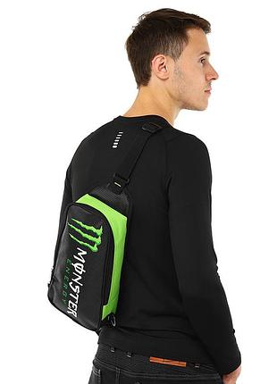 Велика слінг сумка кросбоді alpinestars monster. чоловіча сумка через плече для байкерів, велосипедистів