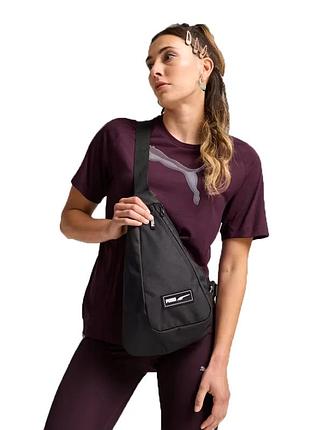 Спортивна трикутна сумка puma deck sling bag 13 л. трикутний рюкзак однолямковий. кросбоді сумка слінг пума