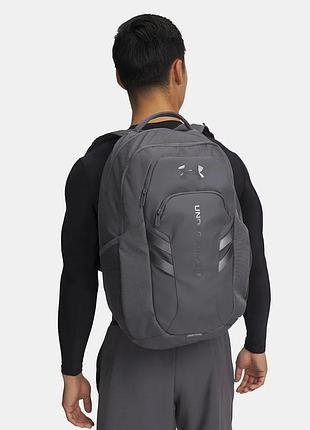 Мужской рюкзак under armour hustle 6.0 pro 31 л. спортивный рюкзак мужской качественный. портфель андер армор