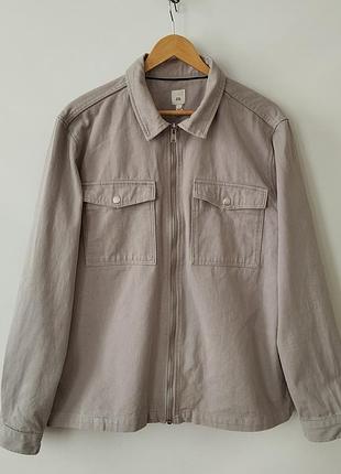 Стильная мужская куртка-рубашка (overshirt) от известного британского бренда river island
