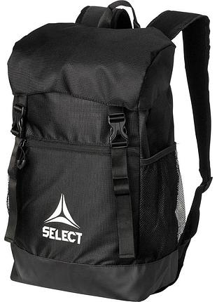 Футбольный рюкзак select backpack milano 17 л. черный мужской спортивный рюкзак для футболиста (8150800111)