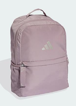 Фиолетовый рюкзак для спортзала женский adidas sport. адидас портфель спортивный. женский рюкзак 20 литров.