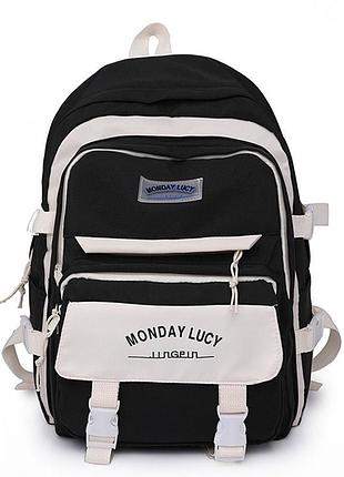 Стильний міський рюкзак monday 1357 black