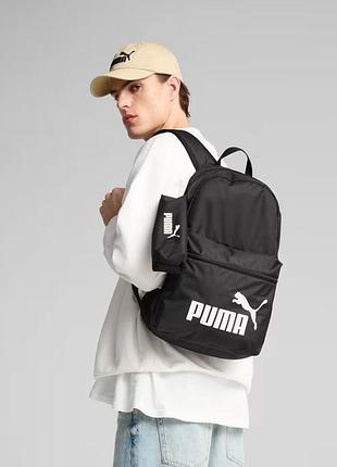 Школьный рюкзак с пеналом puma phase set. портфель пума мужской. женский спортивный рюкзак для тренировок
