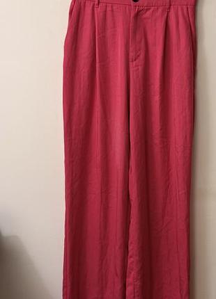 Zara брюки палаццо прямий крій