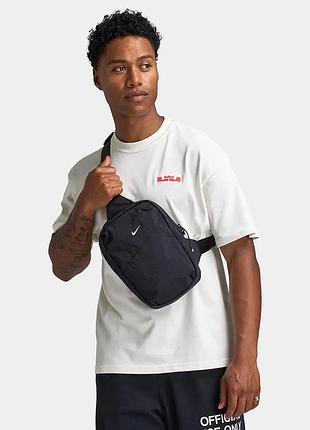 Однолямковий рюкзак nike aura cross‑body bag. велика нагрудна сумка слінг найк. сумка через плече кросбоді