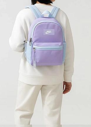 Мини рюкзак nike brasilia jdi mini. прозрачный рюкзак найк. детский порфель маленький. рюкзак для ребенка.