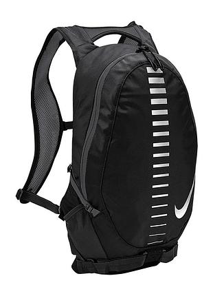 Рюкзак для бігу nike run commuter backpack. біговий рюкзак для марафона. велорюкзак з гідратором n0003567-045