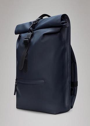 Водонепроникний рюкзак ролтоп rains rolltop rucksack. бежевий роллтоп рюкзак. спортивний рюкзак мішок