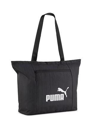 Тоут сумка для спорта, пляжа, покупок puma base shopper bag | 19 л. пума сумка в спортзал. женская сумка-шопер