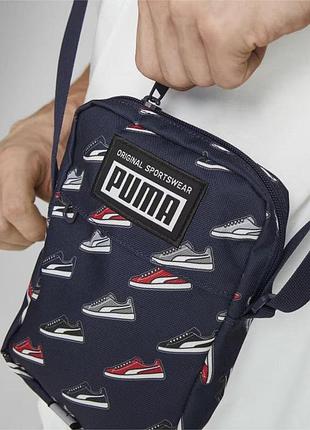 Сумка пума через плече puma academy portable. сумка барсетка через плече жіноча. пума барсетка оригінал.