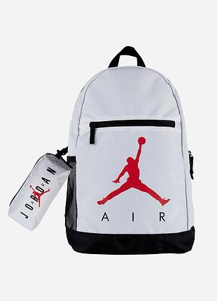 Рюкзак jordan air school. школьный рюкзак джордан. спортивный рюкзак для подростка. баскетбольный рюкзак