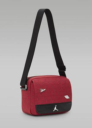 Сумка через плече jordan monogram mini. оригінальний месенджер джордан. чоловіча барсетка джордан (ma0760-h15)