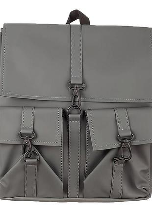 Rains рюкзак квадратный msn cargo bag. модный портфель для школы, работы. стильный рюкзак женский, мужской
