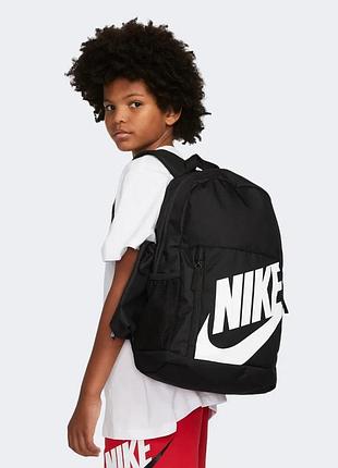 Спортивный рюкзак подростковый nike y elemental 20 л. школьный рюкзак найк для подростка на тренировки dr6084 черный