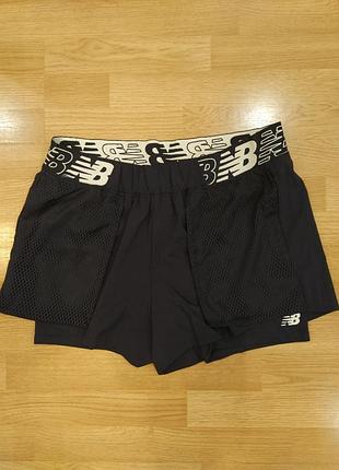 Спортивные шорты женские, оригинал, new balance, size l/ xl