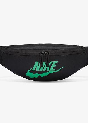 Поясная сумка nike heritage hip pack. сумка бананка для подростка. черная сумка на пояс найк. нагрудная сумка