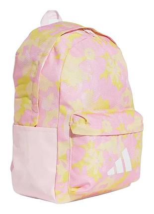 Рюкзак с цветами adidas young flower kids. женский рюкзак городской. спортивный рюкзак для тренировок, в зал