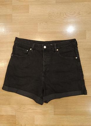 Джинсові шорти жіночі, оригінал, h&m, size l