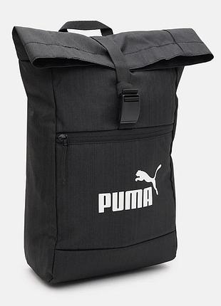 Роллтоп рюкзак puma base small. городской рюкзак ролтоп женский. молодежный рюкзак ролтоп мужской. рюкзак пума
