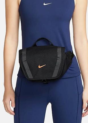 Кроссбоди сумка бананка через плечо nike hike fanny pack. сумка нагрудная найк бананка трансформер