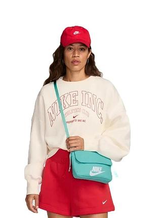 Сумка найк через плечо женская nike futura 365. мятная сумка мессенджер женская. сумка спортивная через плечо