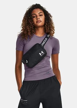 Антивор бананка андер армор under armour loudon waist bag xbody. бежевая сумка на пояс, на грудь, кроссбоди