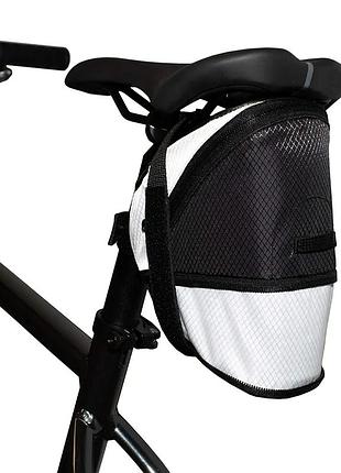 Велика велосумка трансформер під сідло surikat bike bag xl. велосипедна сумка під сидіння велосипеда сурікат
