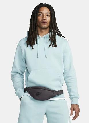 Мужская бананка nike heritage s waistpack. нагрудная кроссбоди сумка на пояс. серая женская поясная сумка