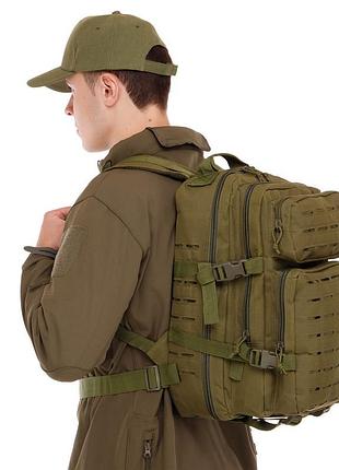 Тактический штурмовой рюкзак sp military style 18 л. зсу рюкзак военный. патрульный рюкзак molle
