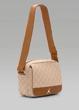 Сумка через плече jordan monogram mini. оригінальний месенджер джордан. чоловіча барсетка джордан (ma0760-w3z)
