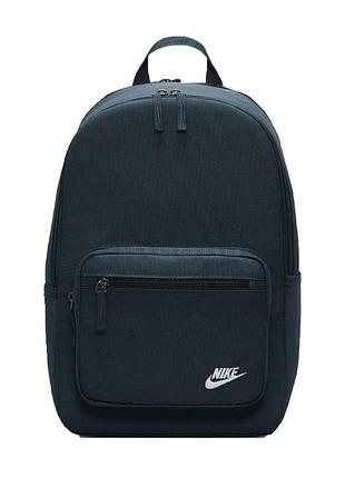 Классический рюкзак nike heritage eugene 23 л. синий рюкзак для города. спортивный рюкзак найк db3300-478