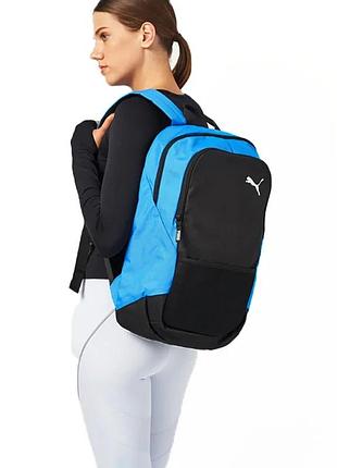 Спортивний рюкзак для тренувань, заняття спортом пума puma teamgoal backpack 24 л чоловічий, жіночий 090239-02