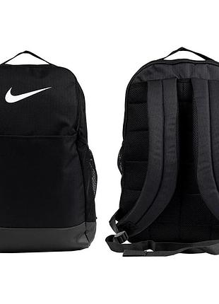 Спортивный детский рюкзак на тренировку найк nike brasilia 24 л. рюкзак подростковый для спорта (dh7709-010)