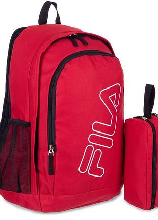 Рюкзак+органайзер fila 24 л. червоний (211-red)