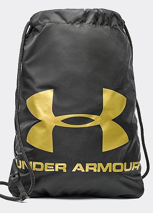 Сумка мішок текстильна under armour ozsee. рюкзак мішок з логотипом андер армор. сумка мішок для спорту