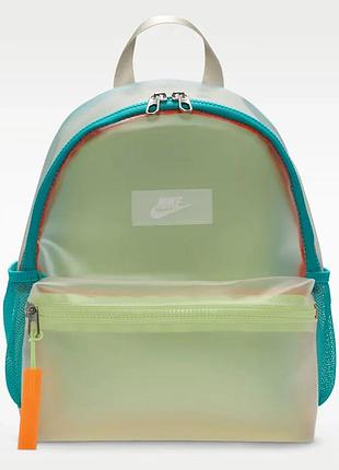 Мини рюкзак nike brasilia jdi mini. прозрачный рюкзак найк. детский порфель маленький. рюкзак для ребенка.