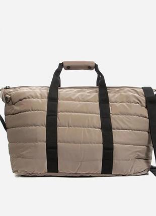 Сумка для поездок женская rains weekend bag quilted 59 л. большая сумка спортивная дорожная. cумка rains