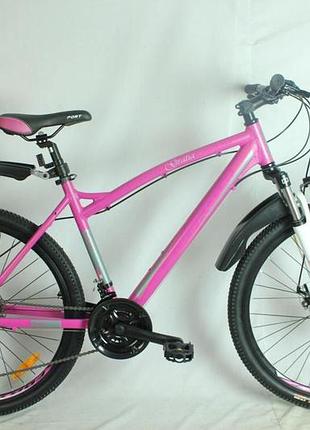 Горный велосипед женский fort gratia 26"2026 v-brake