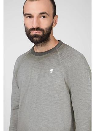 Світшот лонгслів сірий g-star  raw 3