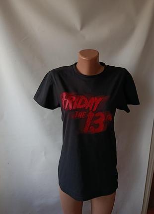 Женская футболка пятница 13е