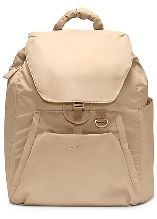 Портфель найк женский nike one backpack. бежевый женский рюкзак на каждый день. спортивный рюкзак для девушки