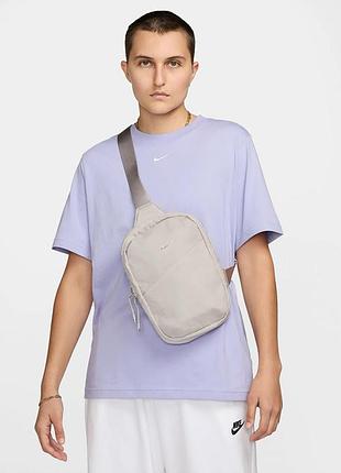 Однолямковий рюкзак nike aura cross‑body bag. велика нагрудна сумка слінг найк. сумка через плече кросбоді