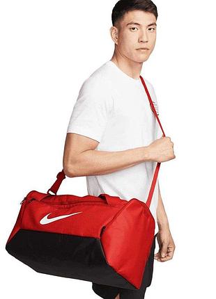Спортивная сумка nike brasilia 9.5 41л мужская, женская сумка найк для футбольной формы, тренировок, спортзала