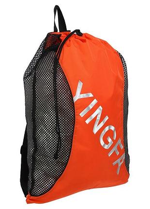 Мешок рюкзак для мокрых вещей yingfa. сумка мешок для спорта. спортивная котомка для обуви, формы