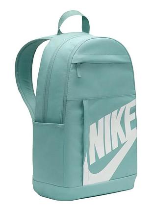 Мятный спортивный рюкзак nike elemental 21 л. женский, мужской, детский городской рюкзак найк dd0559-017