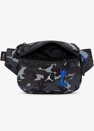 Сумка на пояс jordan cordura. камуфляжна бананка джордан. чоловіча, жіноча поясна, нагрудна, кросбоді сумка