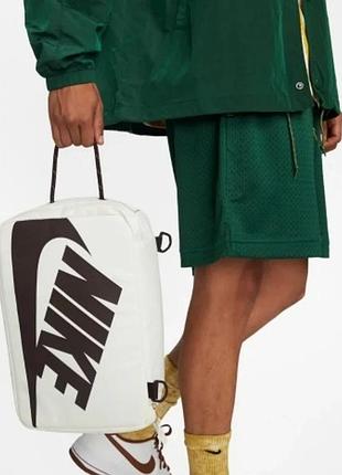 Сумка для взуття nike shoe box | 11 л. спортивна сумка для взуття найк. сумка через плече для кросівок, бутс