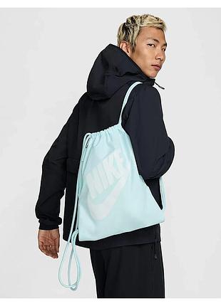 Рюкзак мешок для обуви nike heritage | 13 л. сумка для обуви найк. мешок для бутс найк. мешок для кроссовок